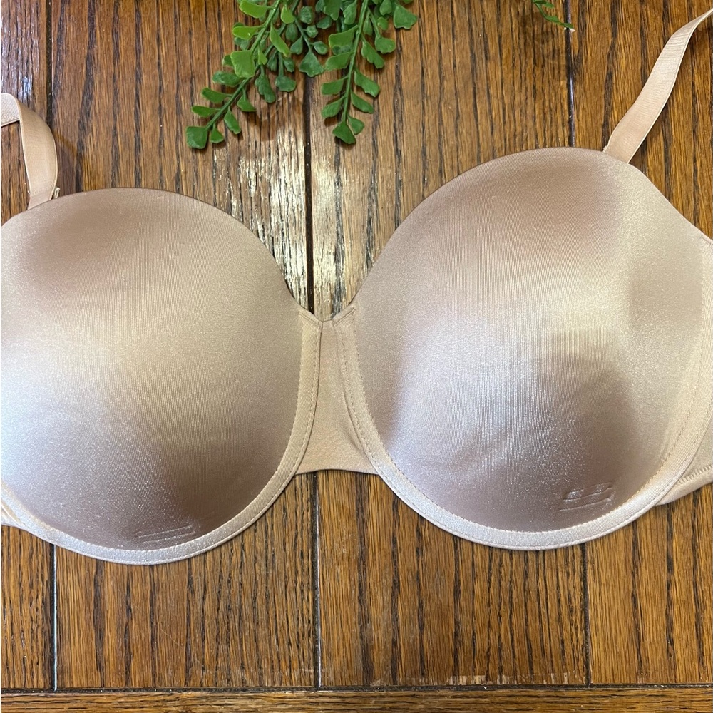 Dream Fit Bra Beige Strapless Bra Multiway Underwire 42DD Beige Nude